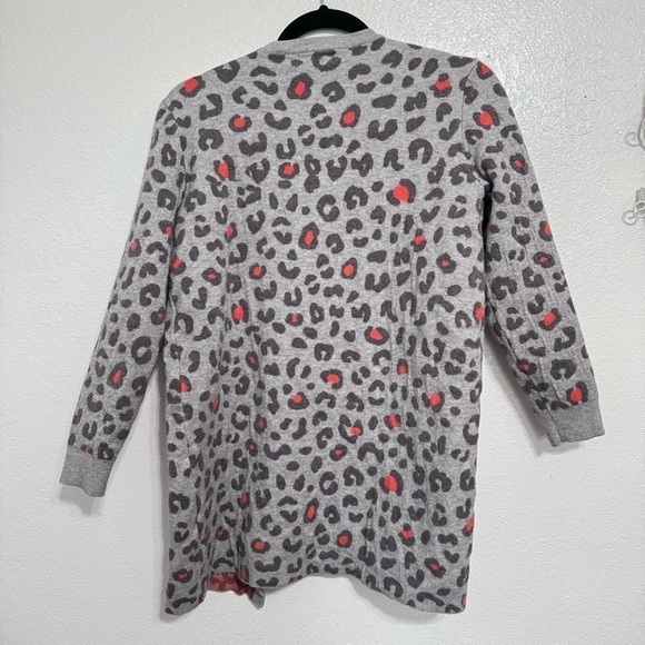 ModCloth Sugarhill Brighton Leopard Print Open Cardigan Sweater Size 6 - Picture 6 of 6